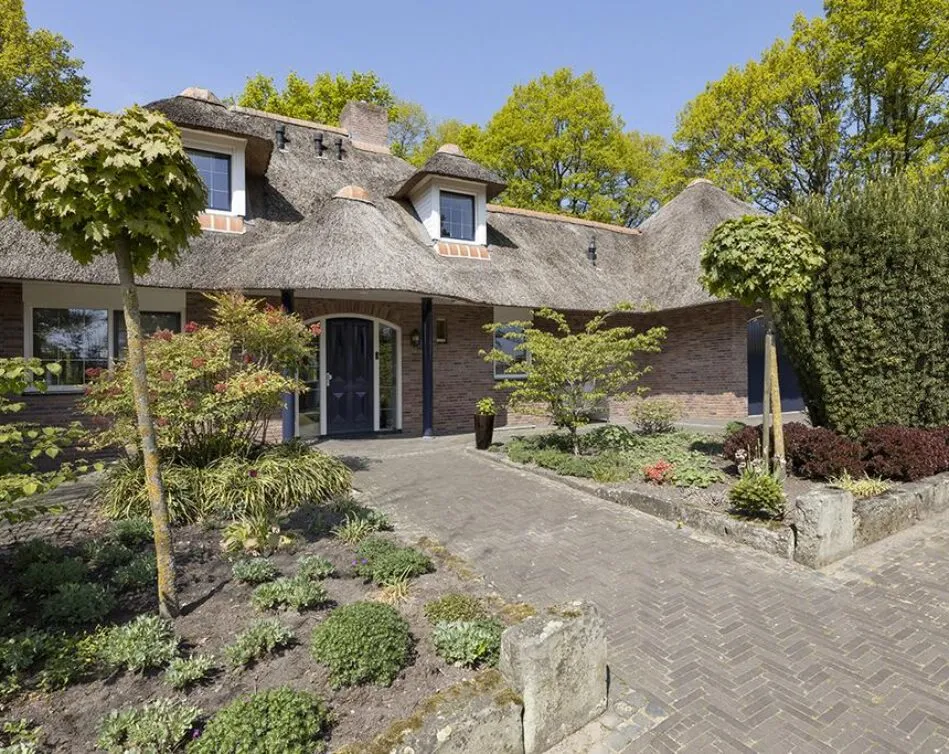 Vrij gelegen rietgedekte vrijstaande woning - Waterradmolen De Lutte