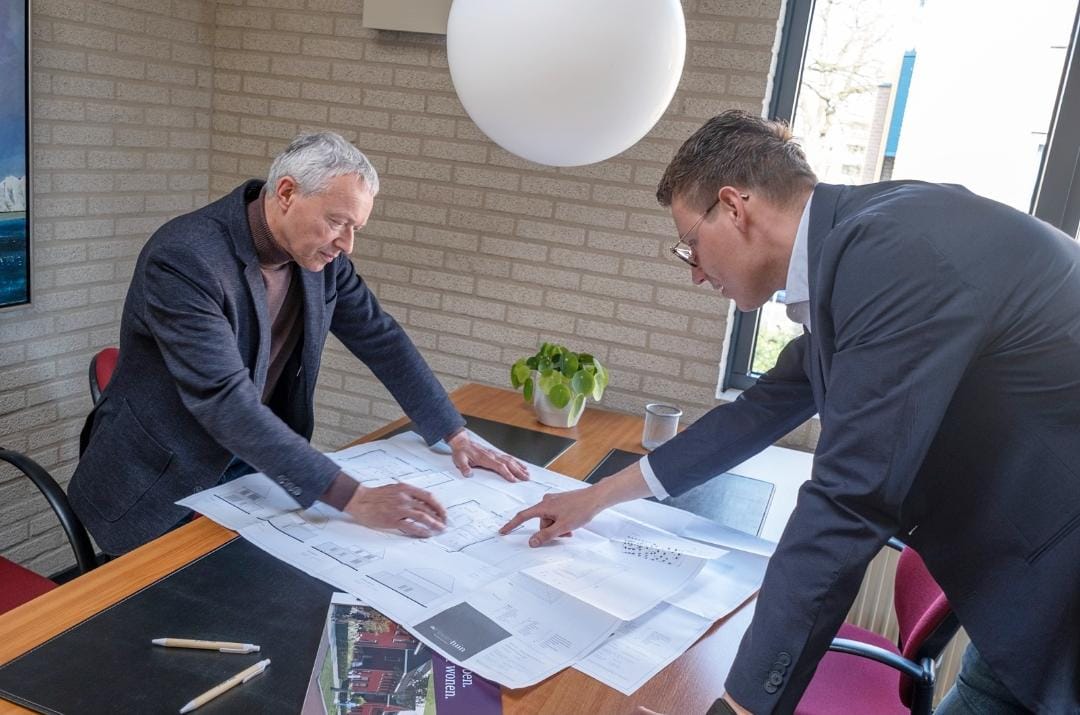 Bespreking Erwin en Hidde nieuwbouw