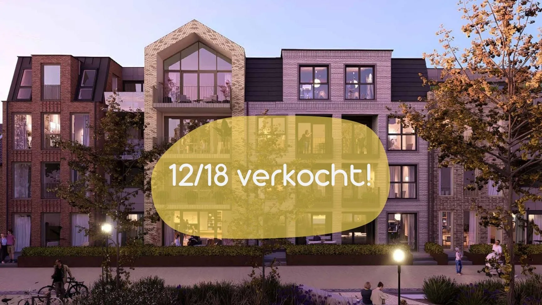 1218 verkocht