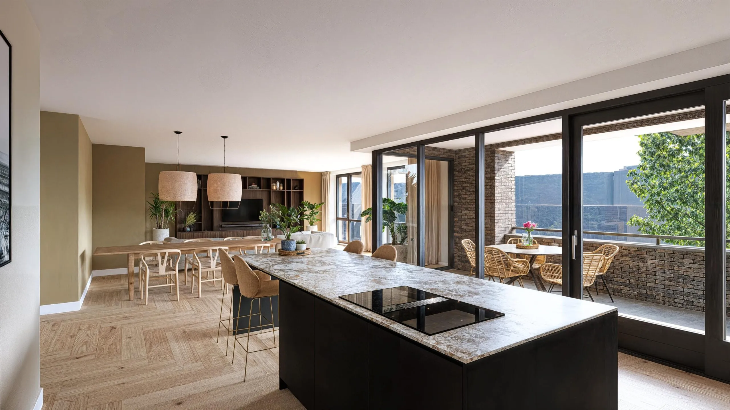 Verdieping 1 Appartement A impressie 3
