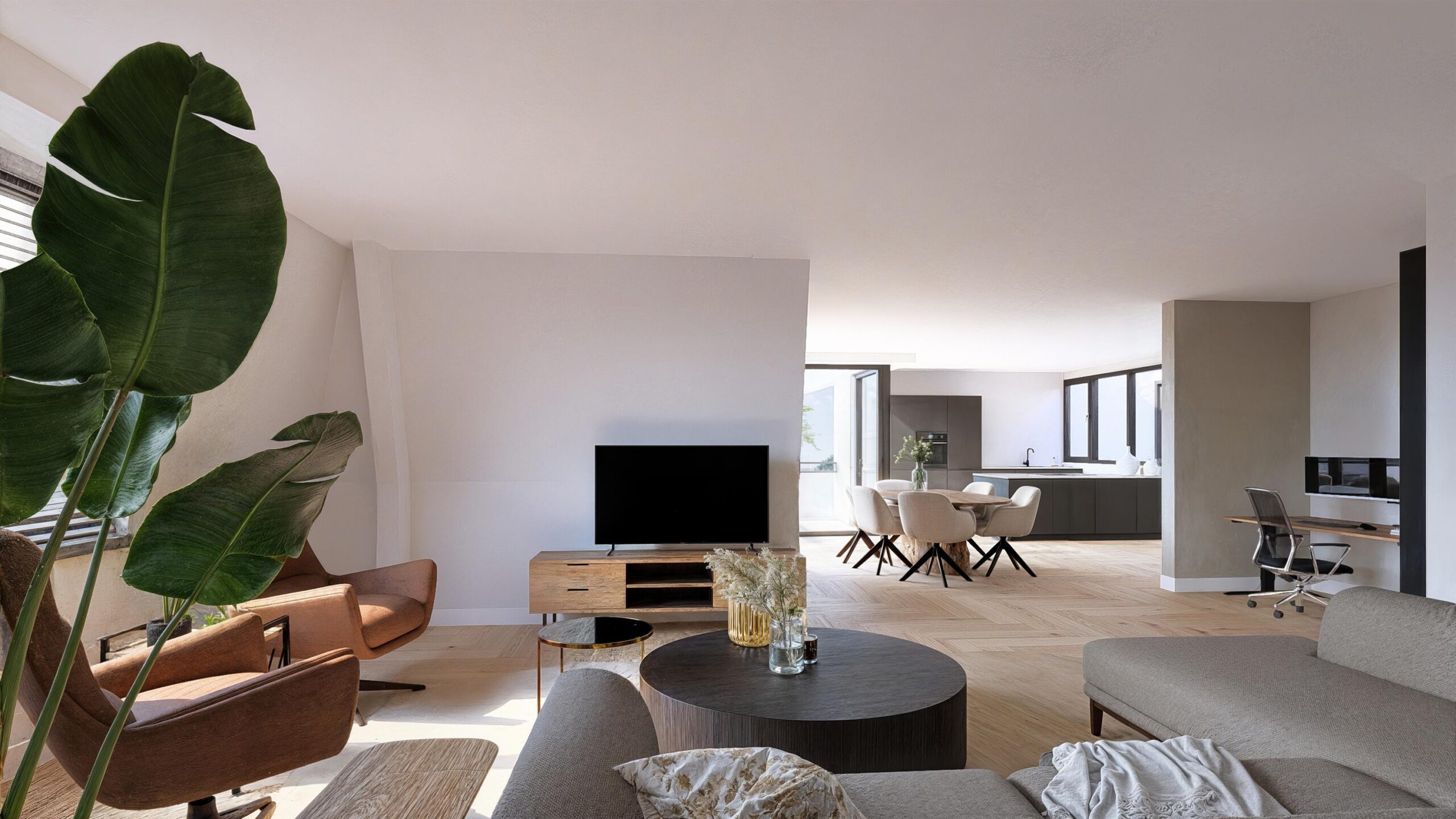 Verdieping 3 Appartement H impressie 5