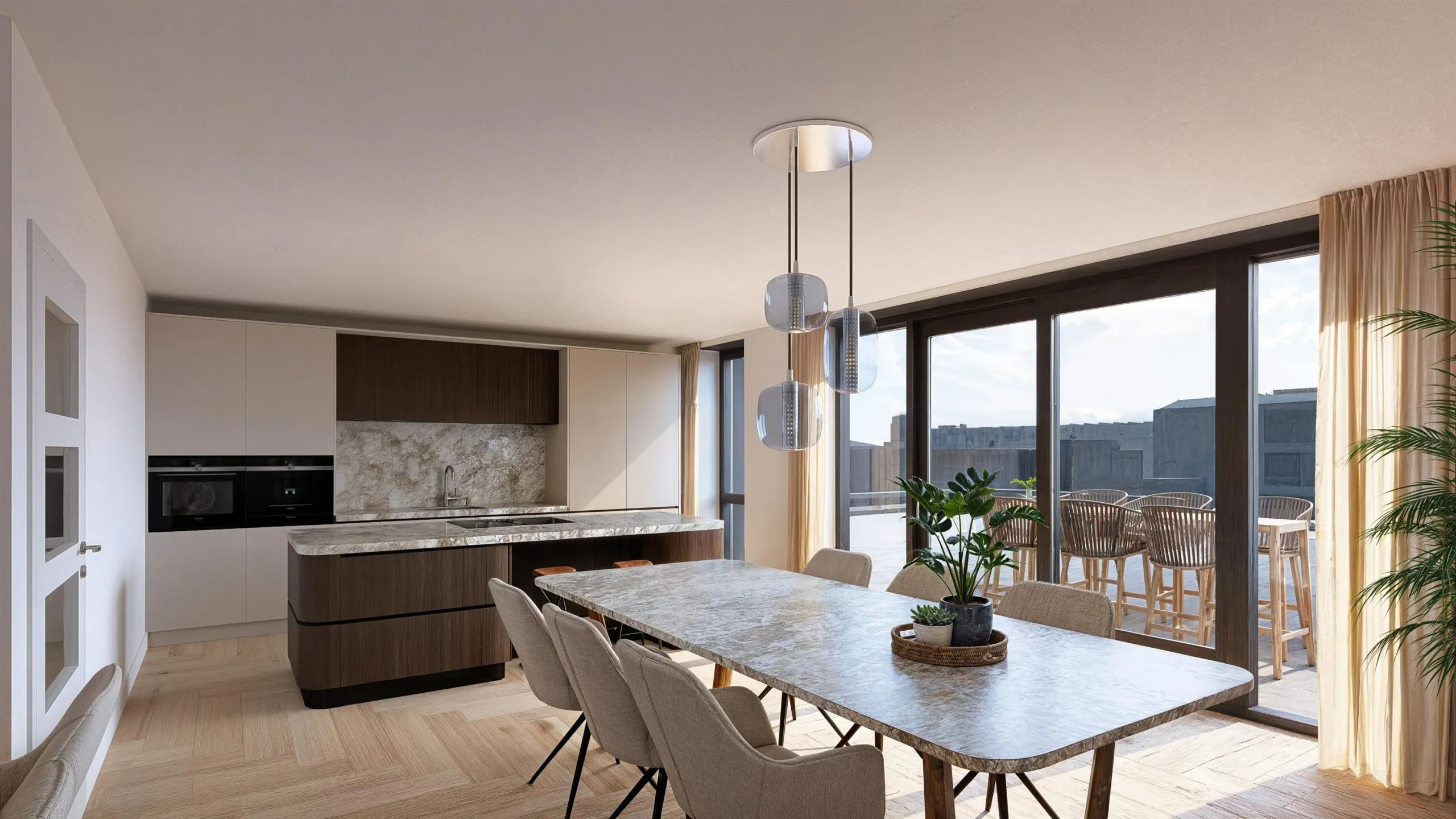 Verdieping 3 Appartement I impressie 2