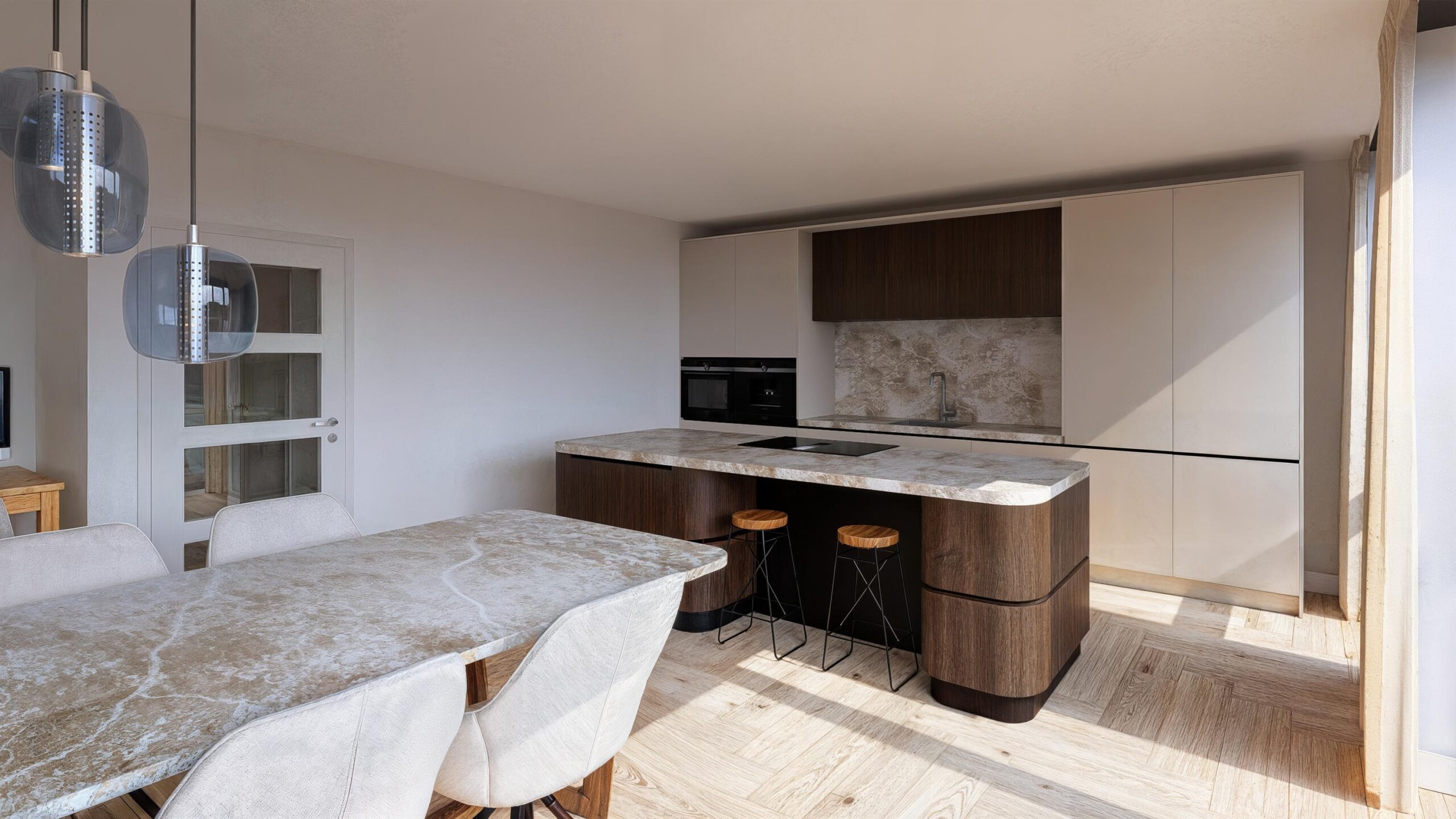 Verdieping 3 Appartement I impressie